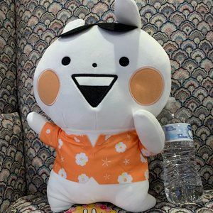 Large Tropical Vacation Rabbit Hawaiian Shirt